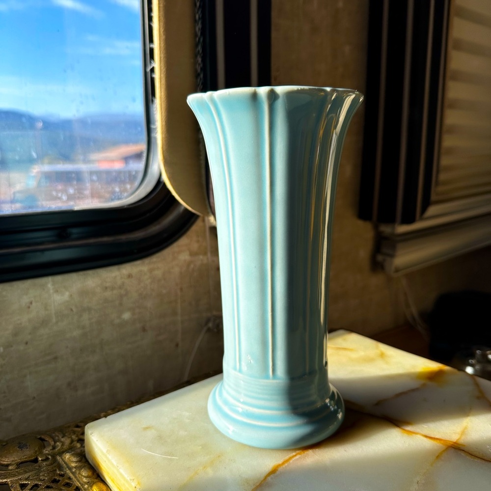 Fiestaware 7” Sky Vase Feista